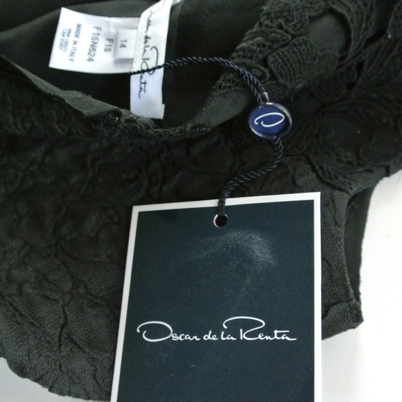 NEW - NWT OSCAR DE LA RENTA FLORAL LACE DRESS - Picture 8 of 8